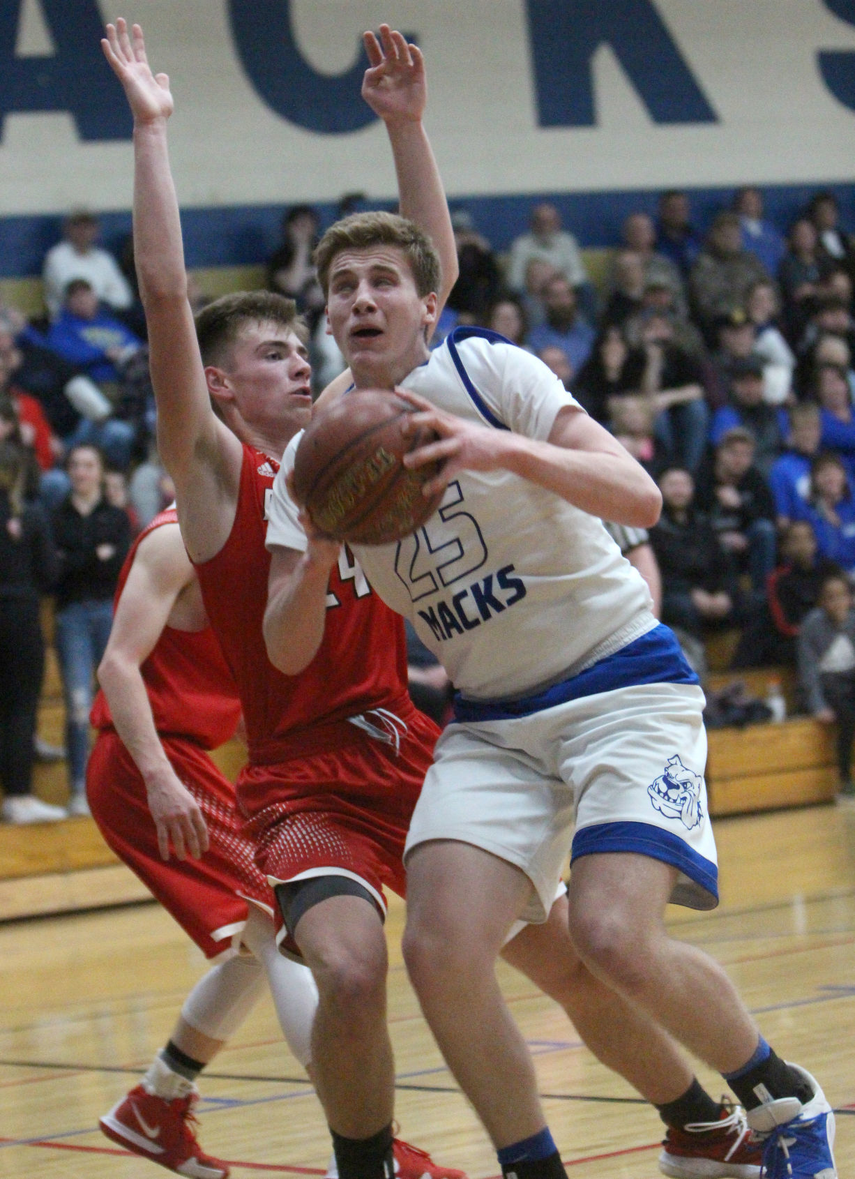 Prentice at McDonell boys basketball 3-2-19